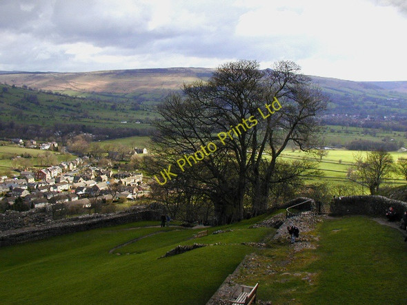 Photo 6"x4" Peveril Castle Castleton\/SK1582 c2004