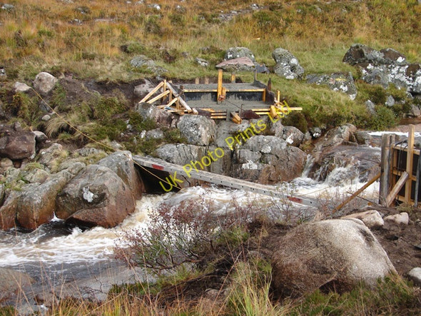 Photo 6"x4" Bridge Replacement River Ossian c2006