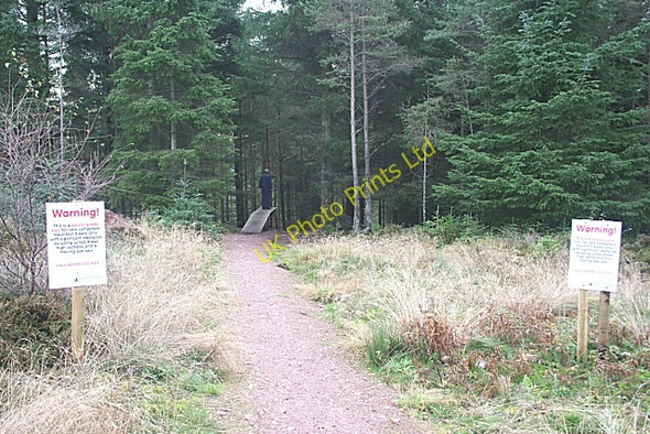 Photo 6"x4" Mountain Bike Trail Fochabers c2006