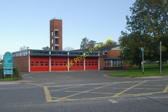 Photo 6"x4" Crewe fire station Crewe c2006