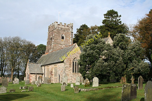 Photo 6"x4" Exford: St Salvyn\u00e2\u0080\u0099s church Exford c2006