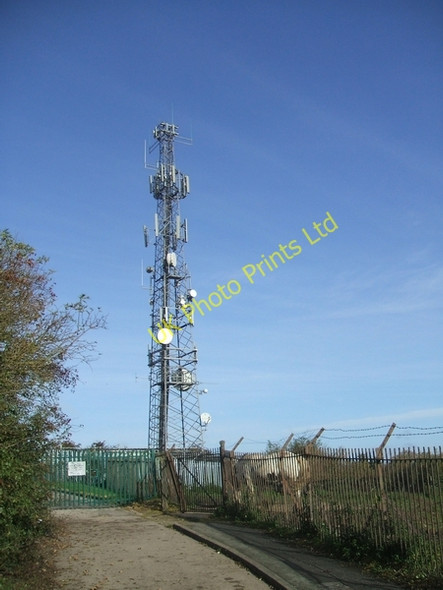 Photo 6"x4" Mast on Sedgley Beacon Sedgley c2006