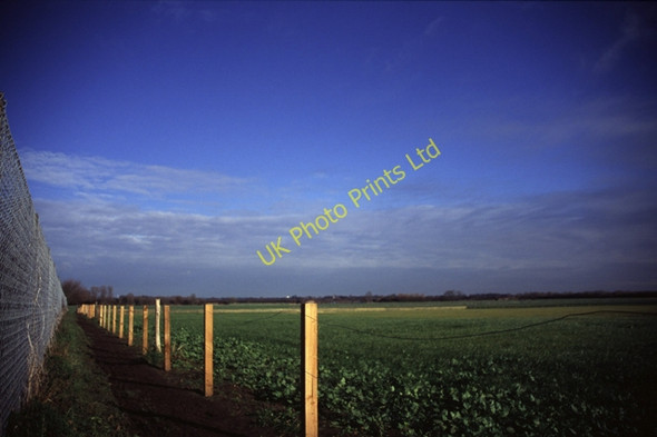 Photo 6"x4" Fenland fields Fen Drayton c2005