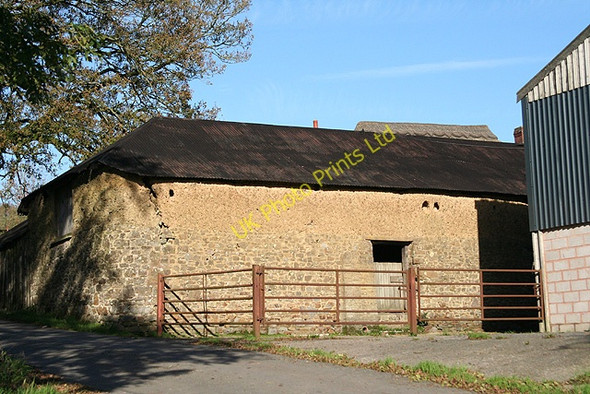 Photo 6"x4" East Worlington: barns at Higher Blagrove Ash Moor c2006