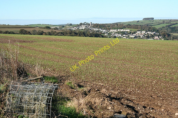 Photo 6"x4" North Molton: towards the village Bickingcott c2006