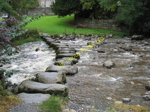 Photo 6"x4" Stepping stones over Stainforth Beck Stainforth\/SD8267 c2005