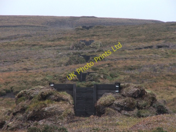 Photo 6"x4" Line of Grouse Butts Walden c2006