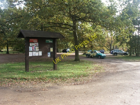 Photo 6"x4" Car park, Two Mile Bottom Santon Downham c2006