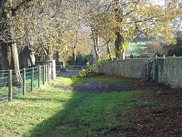 Photo 6"x4" Disused railway trackbed in Nercwys Nercwys c2006