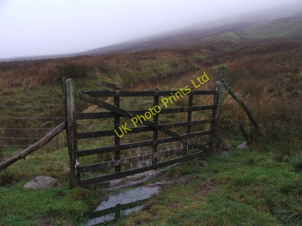Photo 6"x4" Gate on Wolside. Oughtershaw c2006