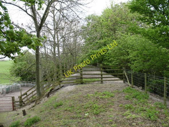 Photo 6"x4" Old railway track, Carperby. Carperby\/SE0089 c2007