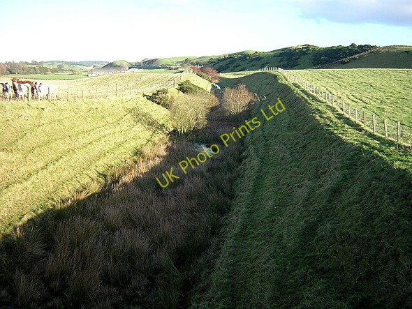 Photo 6"x4" Cutting for Disused Railway Near Sandilands Sandilands\/NS8938 c2006