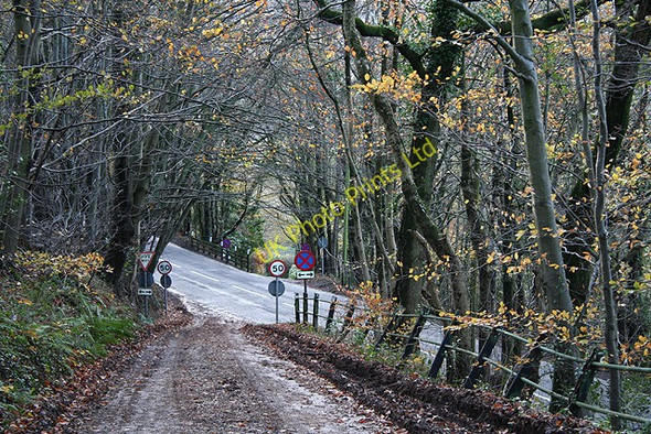 Photo 6"x4" Upottery: approaching the A30 Rawridge c2006