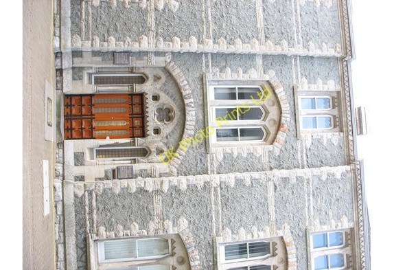 Photo 6"x4" The main entrance to the old Caernarfon prison Caernarfon c2006