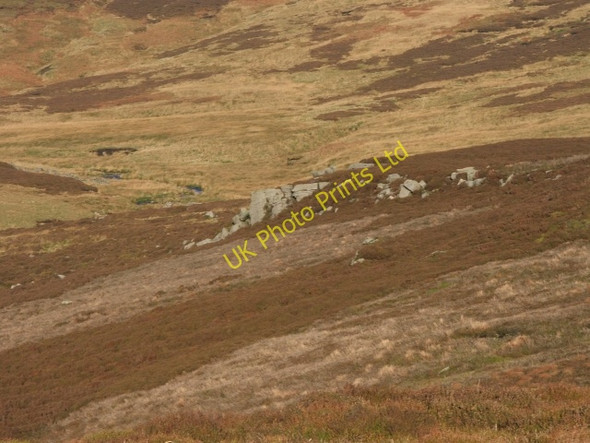 Photo 6"x4" Little Wolfrey Crag. Gate Up Gill c2006