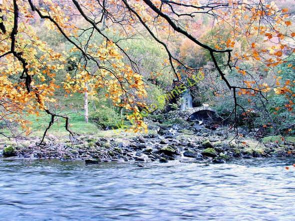 Photo 6"x4" Allt d\u00c3\u00a0 Ghob meets the River Lyon Invervar c2006