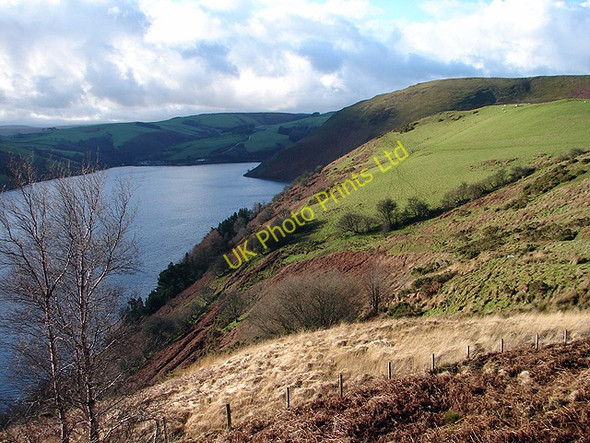 Photo 6"x4" The north side of Llyn Clywedog Glyn\/SN9286 c2006