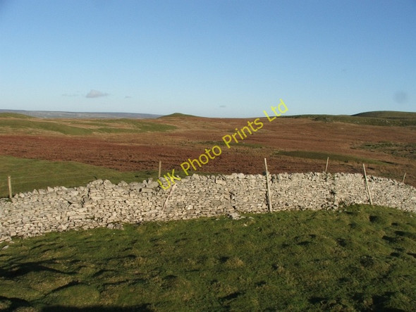 Photo 6"x4" Above Stalling Busk Pasture. Stalling Busk c2006