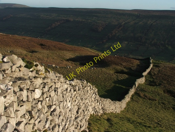 Photo 6"x4" Drystone Wall at New Pasture Allotments. High Wood\/SD9582 c2006