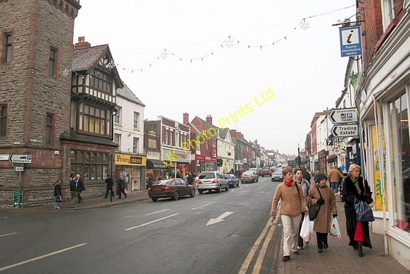 Photo 6"x4" Ledbury High Street Looking North Ledbury c2006