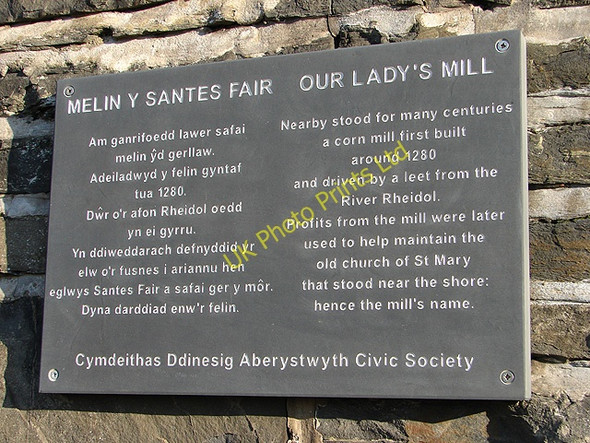 Photo 6"x4" Our Lady's Mill Aberystwyth c2006
