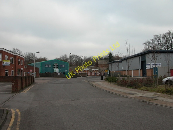 Photo 6"x4" Industrial estate inside Fort Fareham Fareham c2006