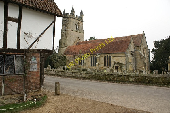 Photo 6"x4" Chiddingstone Church, Christmas 2006 Chiddingstone c2006
