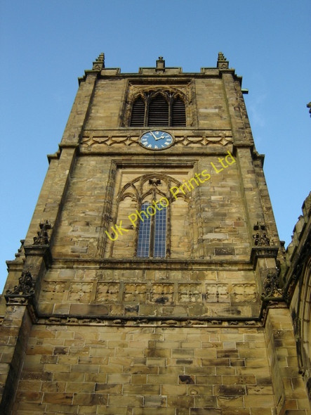 Photo 6"x4" St Mary's church, Mold Mold\/Yr Wyddgrug c2006