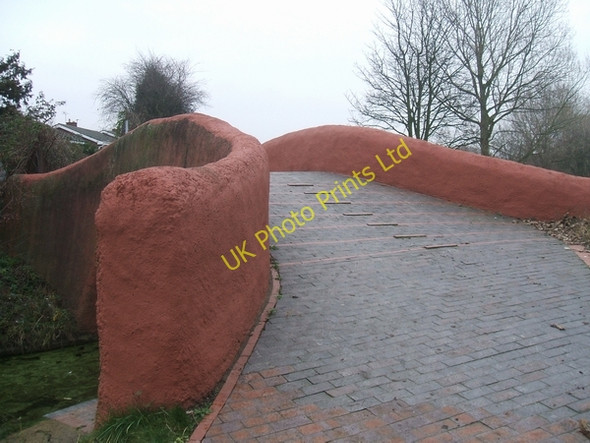 Photo 6"x4" Footway over the Devils Elbow Bridge Wednesfield c2006