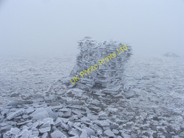 Photo 6"x4" Lovely Seat Summit Cairn. Muker c2006