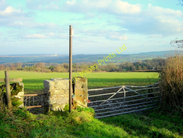Photo 6"x4" Footpath off Ffordd y Fron, Nercwys Mold\/Yr Wyddgrug c2006