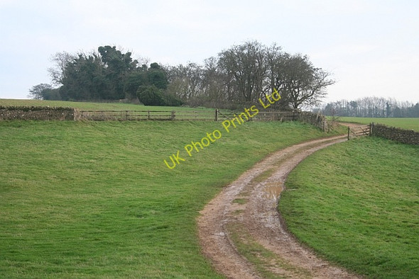 Photo 6"x4" Track at Sundial Farm Bredon's Norton c2006