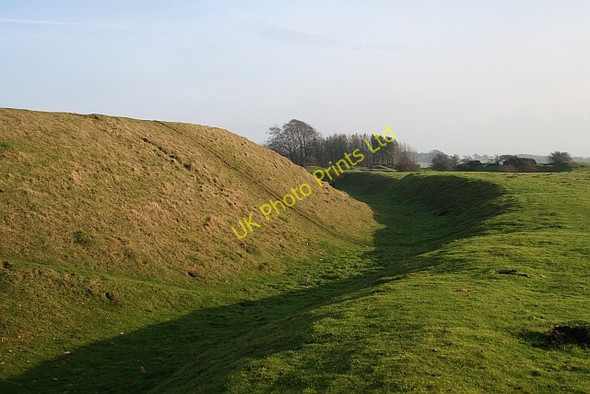 Photo 6"x4" Inner Ditch, Bredon Hill Fort Great Comberton c2006