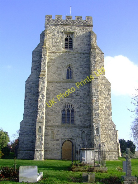 Photo 6"x4" Canewdon, St. Nicholas' tower Canewdon c2006