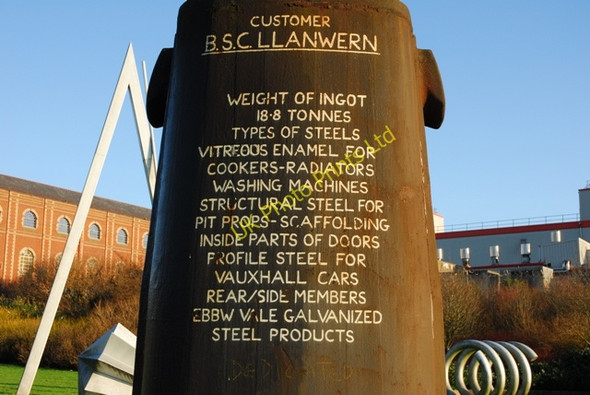 Photo 6"x4" Dowlais Iron Works Merthyr Tydfil c2006