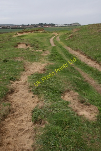 Photo 6"x4" Sandy path, East Runton Cromer\/TG2142 c2006