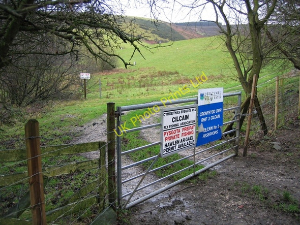 Photo 6"x4" Cilcain No 3 Reservoir Pentre\/SJ1764 c2007