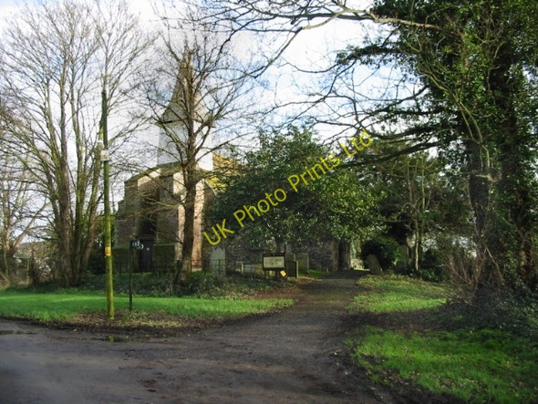 Photo 6"x4" West Stourmouth church. West Stourmouth c2007