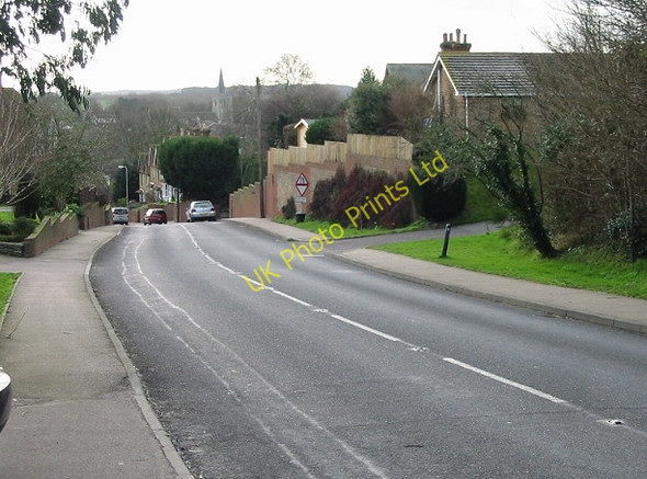 Photo 6"x4" View SW down Preston Hill towards Wingham. Broomhill\/TR2458 c2007