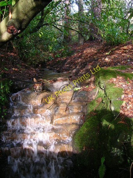 Photo 6"x4" Small Waterfall, Stableford, Mount Pleasant Crowborough\/TQ5130 c2007