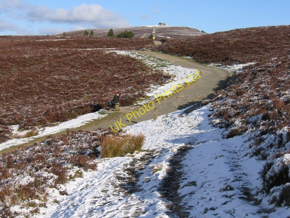 Photo 6"x4" Offas Dyke Path towards Moel Famau Hirwaen c2007