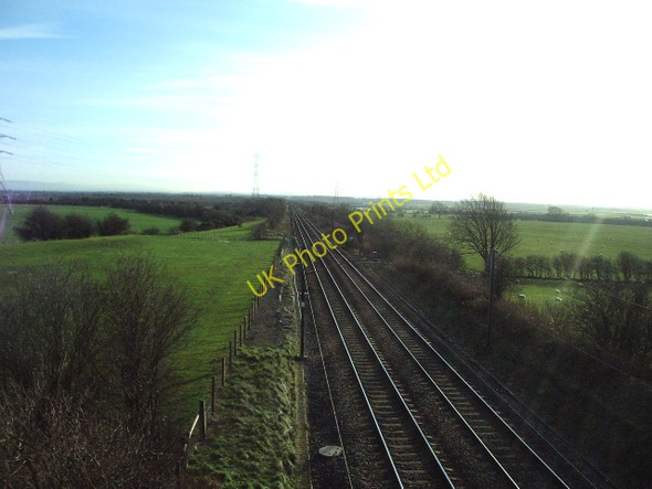 Photo 6"x4" The London to Glasgow railway Springfield\/NY3268 c2007 P1