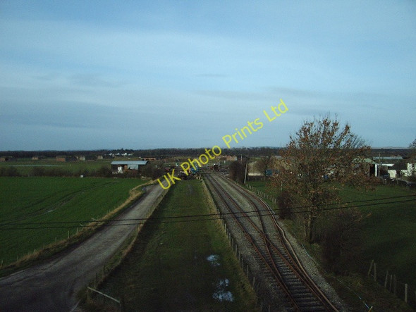 Photo 6"x4" Railway at Smalmstown Longtown\/NY3868 c2007