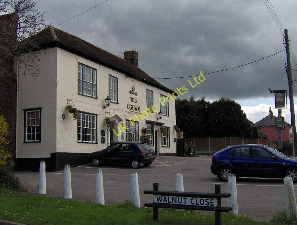 Photo 6"x4" The Crown, Acton, Suffolk Acton\/TL8944 c2006