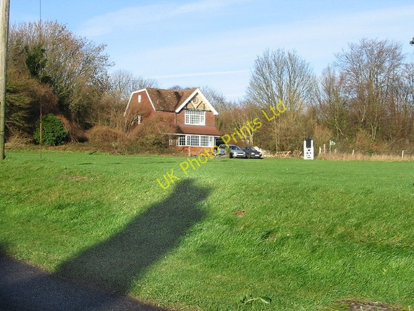 Photo 6"x4" House overlooking village green, Woolage Village Woolage Village c2007