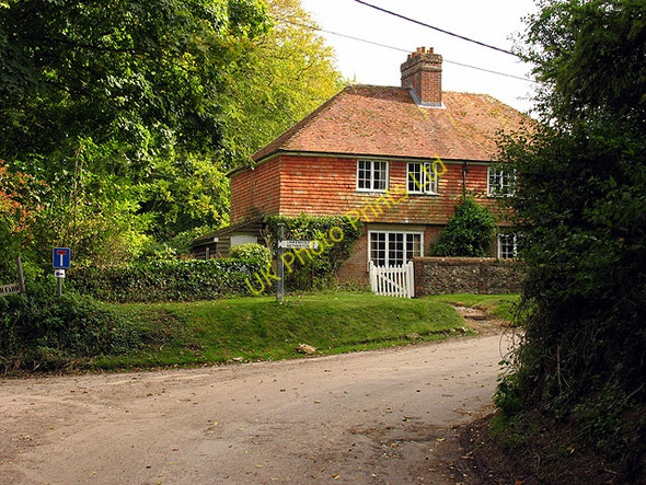 Photo 6"x4" Intersection at Combe Combe\/SU3760 c2005