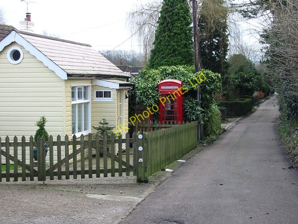 Photo 6"x4" Telephone box on Church Lane, Kingston. Kingston\/TR1951 c2007