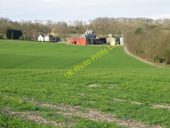 Photo 6"x4" Lenhall Farm near Bishopsbourne. Bishopsbourne c2007