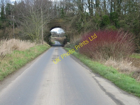 Photo 6"x4" Bridge of dismantled railway line. Bridge\/TR1854 c2007