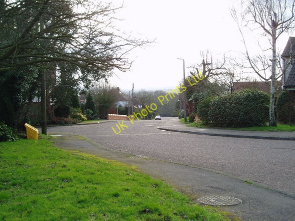 Photo 6"x4" South View Road - Danbury Horne Row c2007